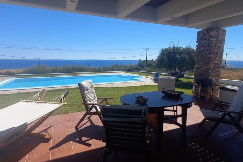 Cristelia Seafront & Pool Villa Lakhania Eksteriør billede