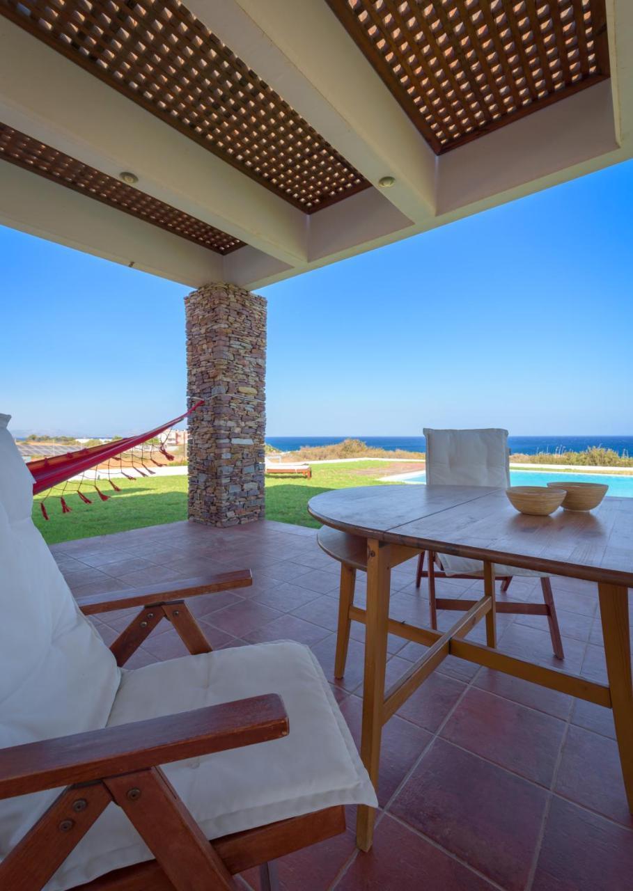 Cristelia Seafront & Pool Villa Lakhania Eksteriør billede